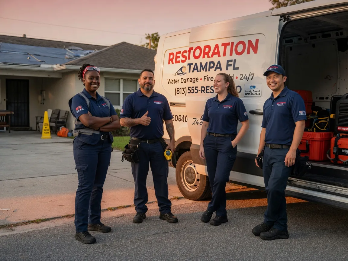 Water Damage Restoration company in Long Lake, SD